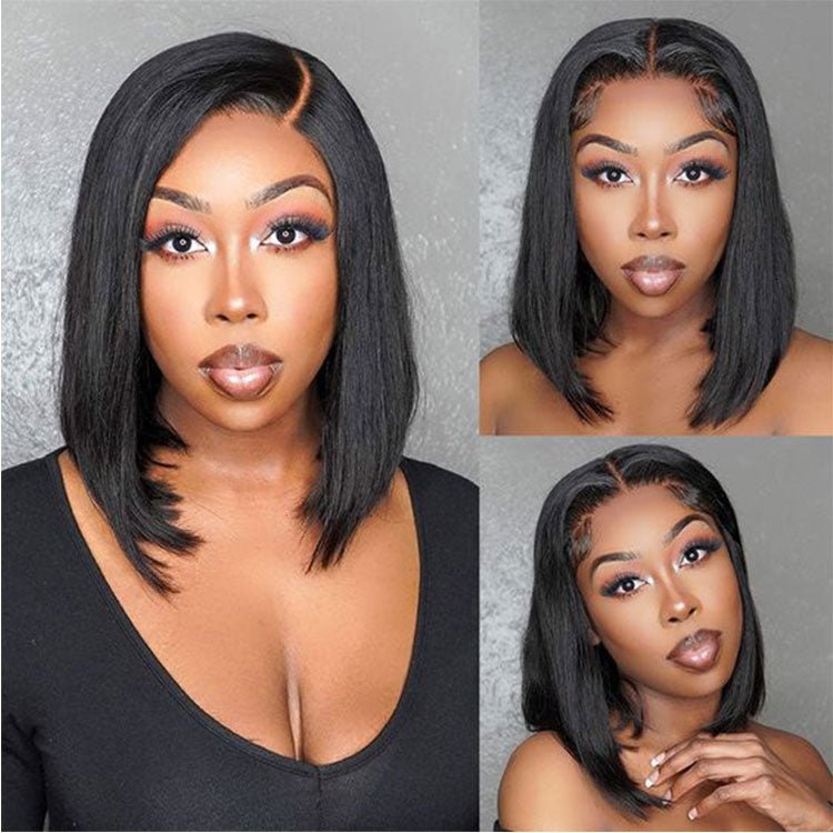 ReadytoGo Glueless 13x4 Lace Frontal Bob Remy Wig - Superlovehair